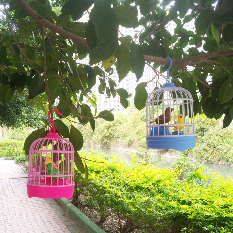 Sound Control Mini Birdcage Toy for Unique Experiences