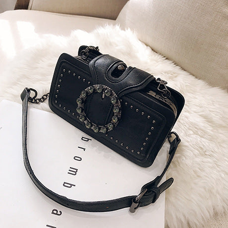 Trendy Sequin Women's Shoulder Bag with Chain Strap