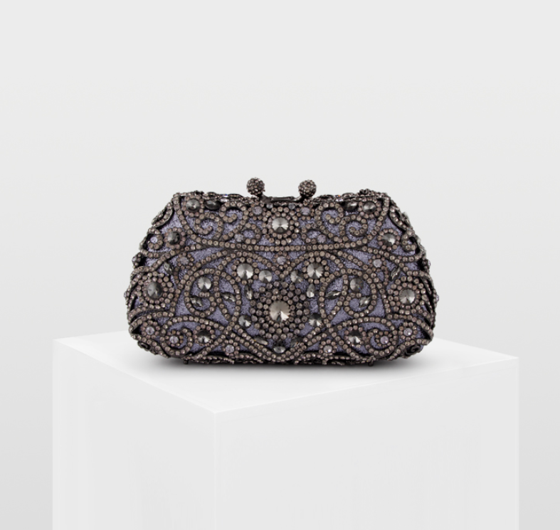 Luxury Rhinestone Evening Handbag for Women