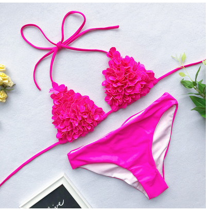 New Floral Triangle Bikini for Women