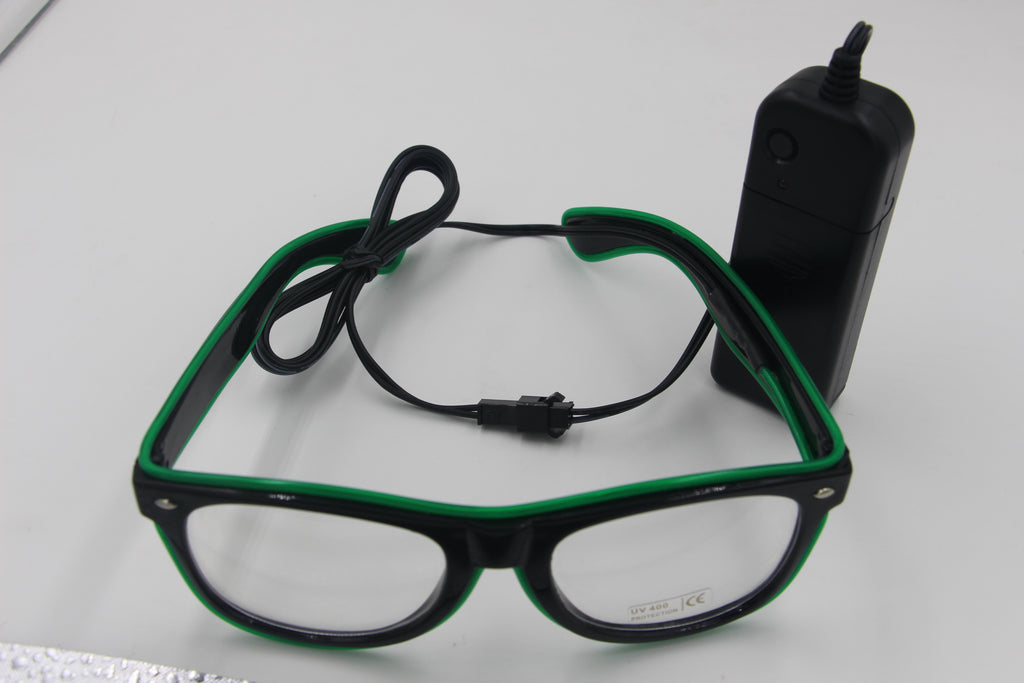 New LED Glow Glasses, EL Light-Up Toy Glasses