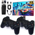 Wireless Retro Game Console Video Game Console with Built-in 9 Emulators 20000+ Games 4k Hdmi Output and 2.4GHz Wireless Controller Nostalgia Gaming Stick，Plug & Play TV Video Games(64G)