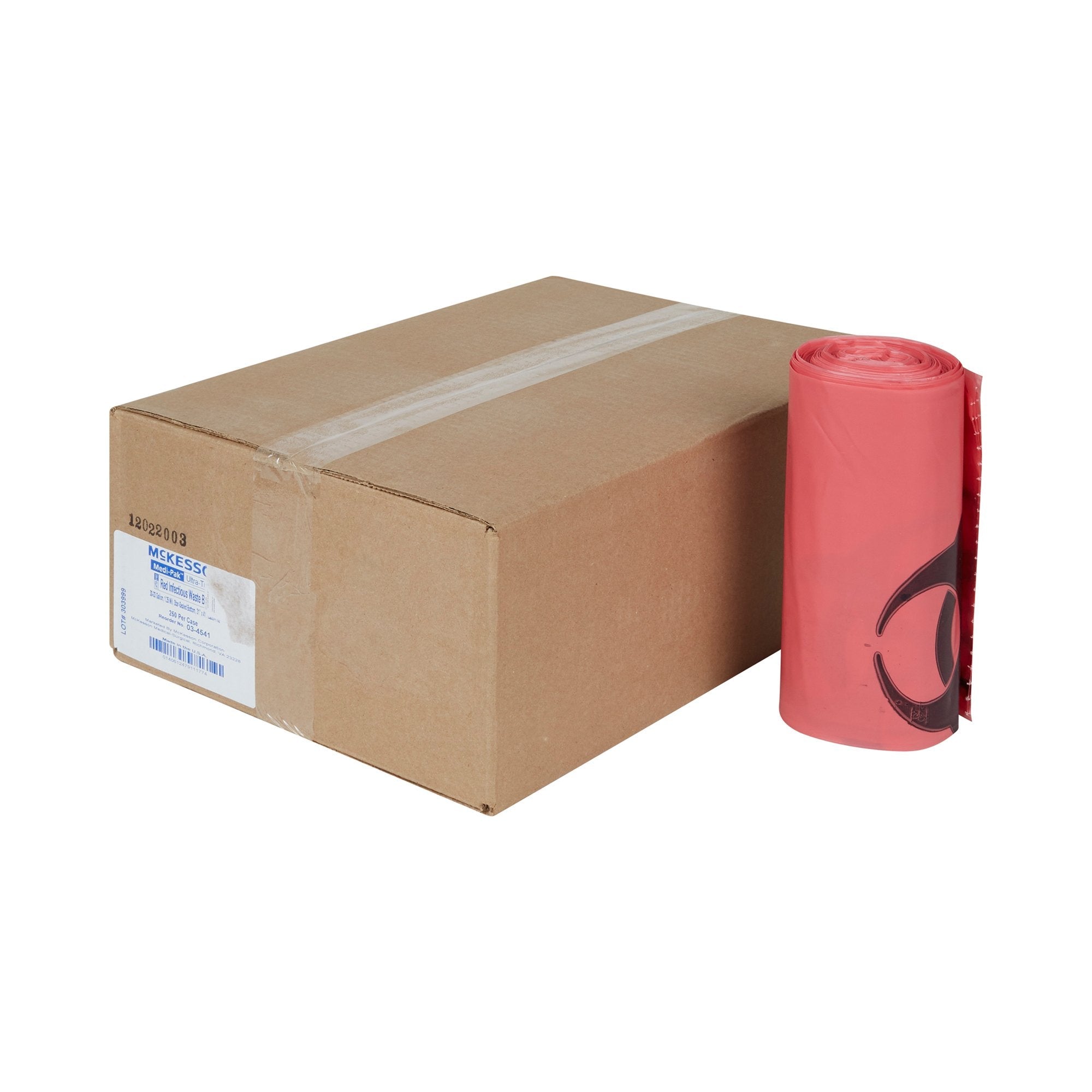 ULTRA-TUFF™ Infectious Waste Bag, 30-33 gal 03-4541