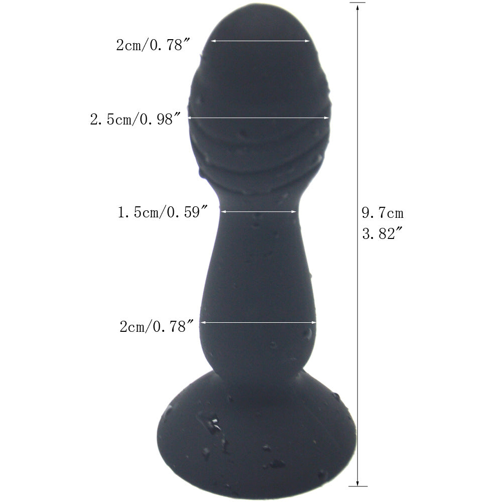 Colorful Realistic Anal Plug for Adult Pleasure