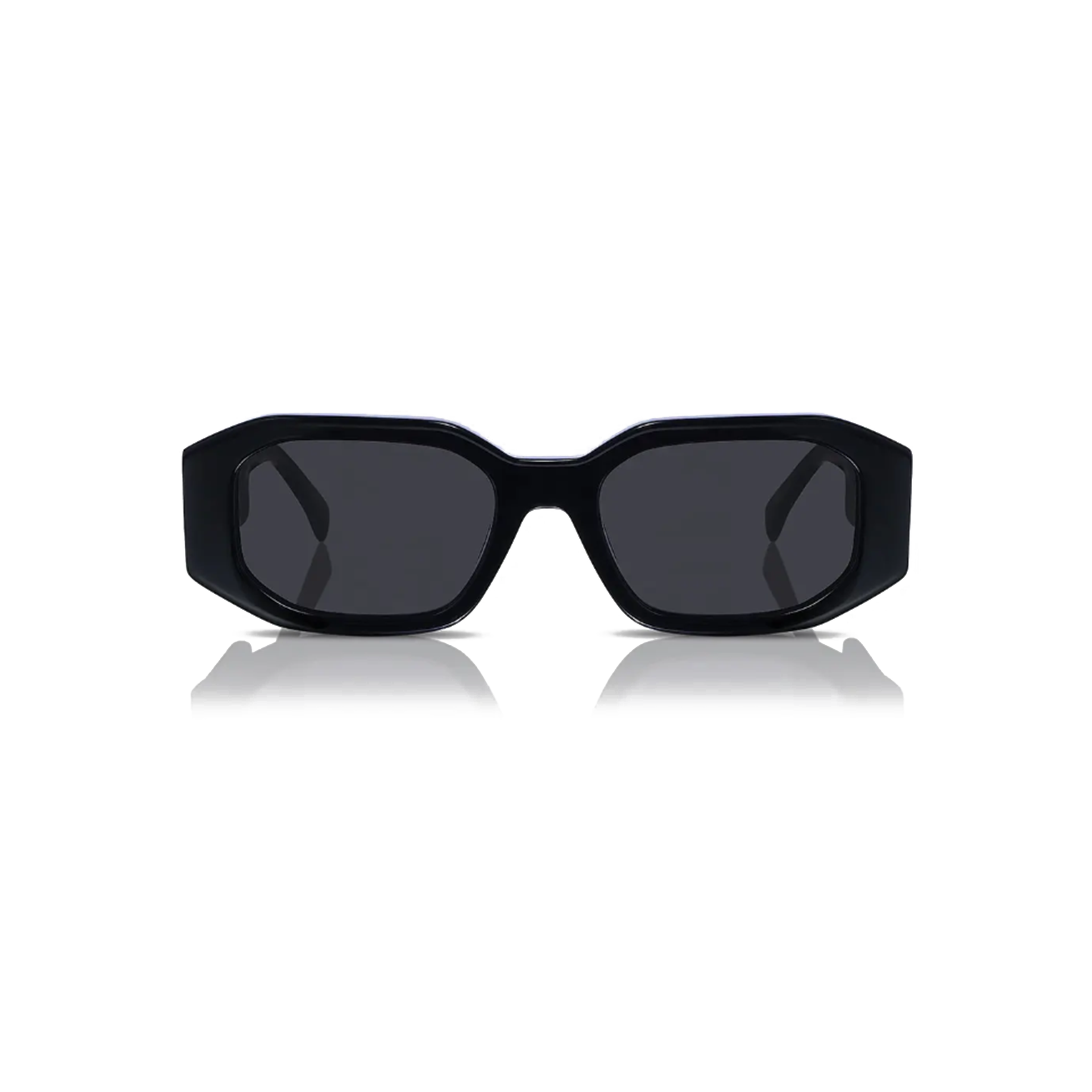 Caroline 51mm Rectangle Sunglasses | Black