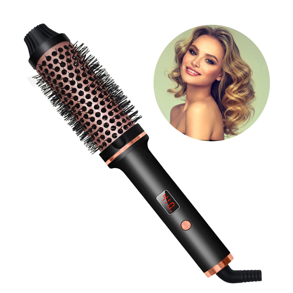 New Multifunctional Hair Curler and Straightener Comb