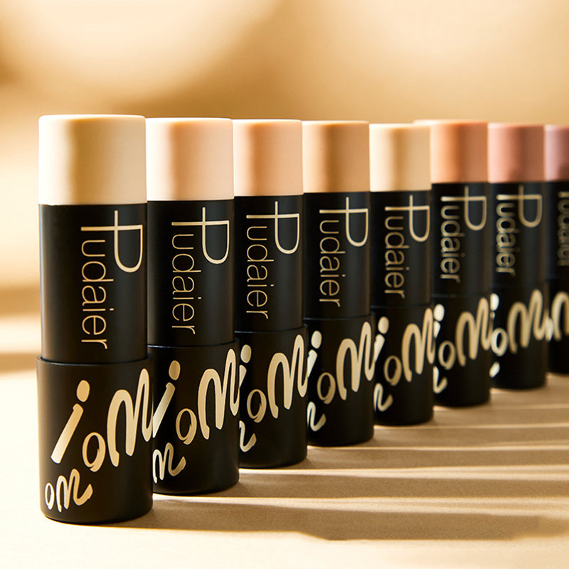 Pudaier Long-lasting Matte Foundation Stick for Dark Skin
