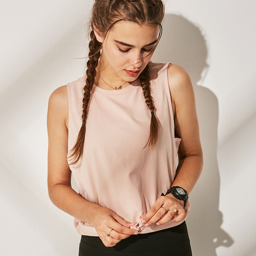 New Women's Yoga Short Sleeve T-Shirt - Breathable Tank