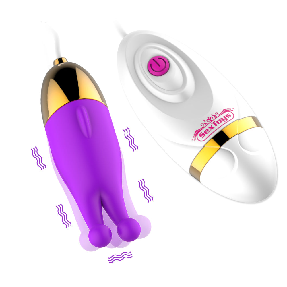 USB Rechargeable Silicone Vibrating Egg for Women