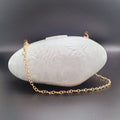 Pearlescent Acrylic Party Clutch Evening Bag Wallet