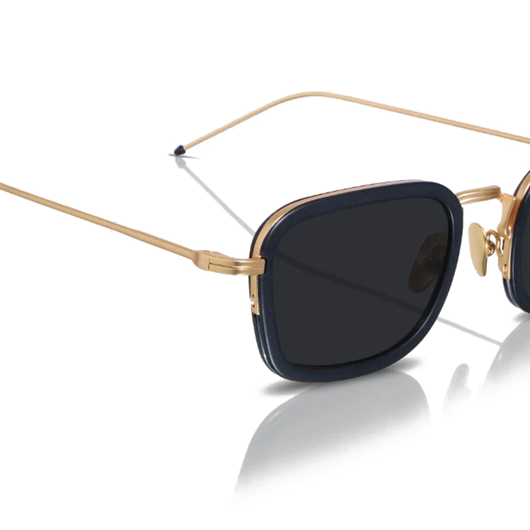 Cerise 50mm Rectangle Sunglasses | Black