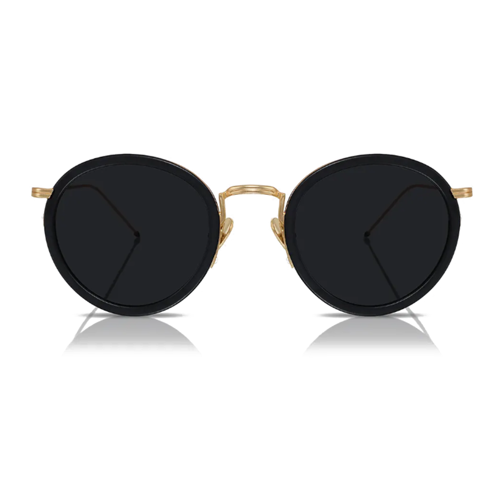 Coco 48mm Round Sunglasses | Black
