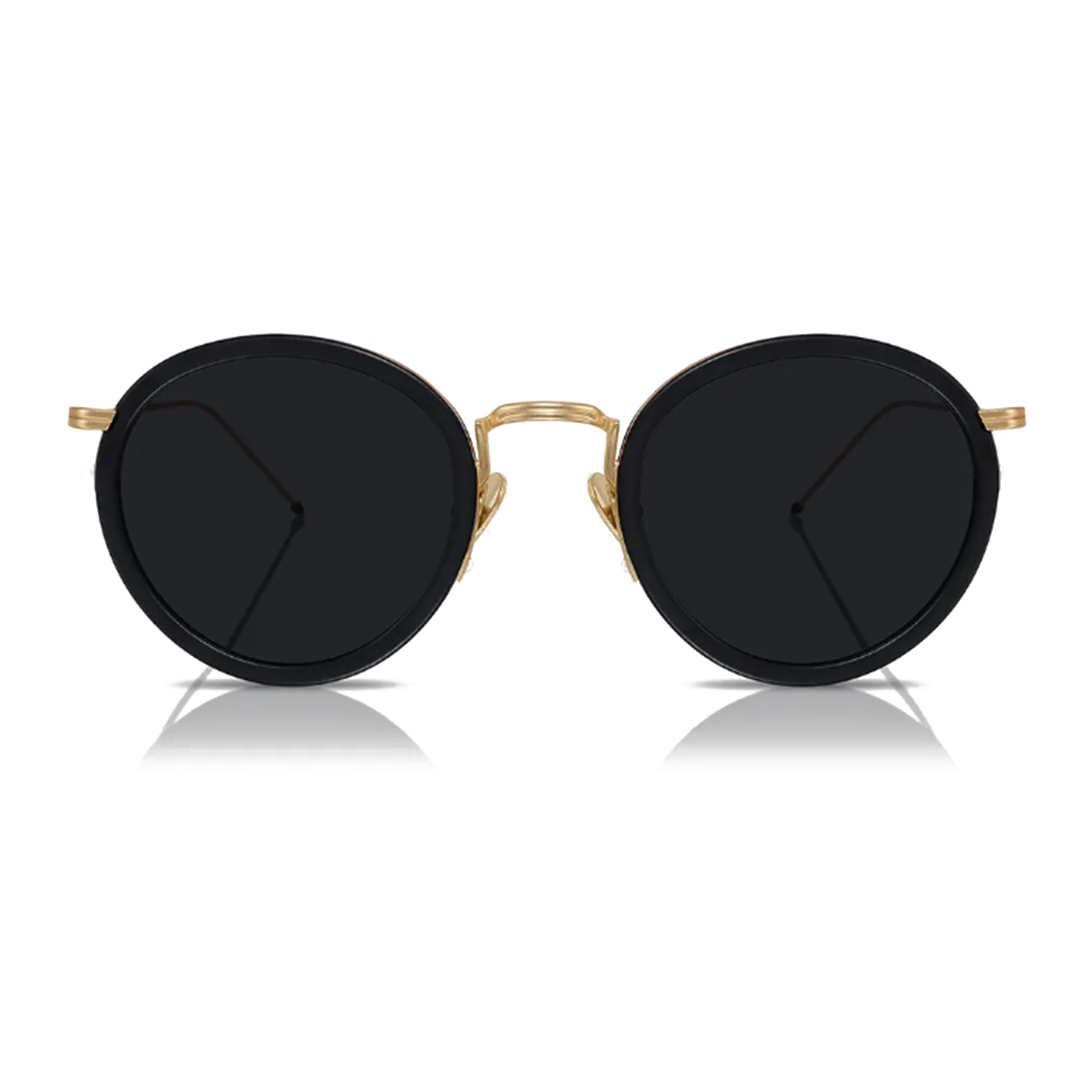Coco 48mm Round Sunglasses | Black