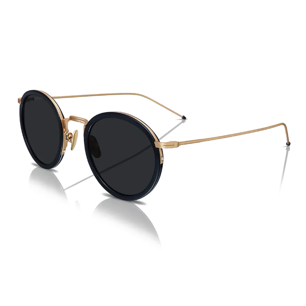 Coco 48mm Round Sunglasses | Black