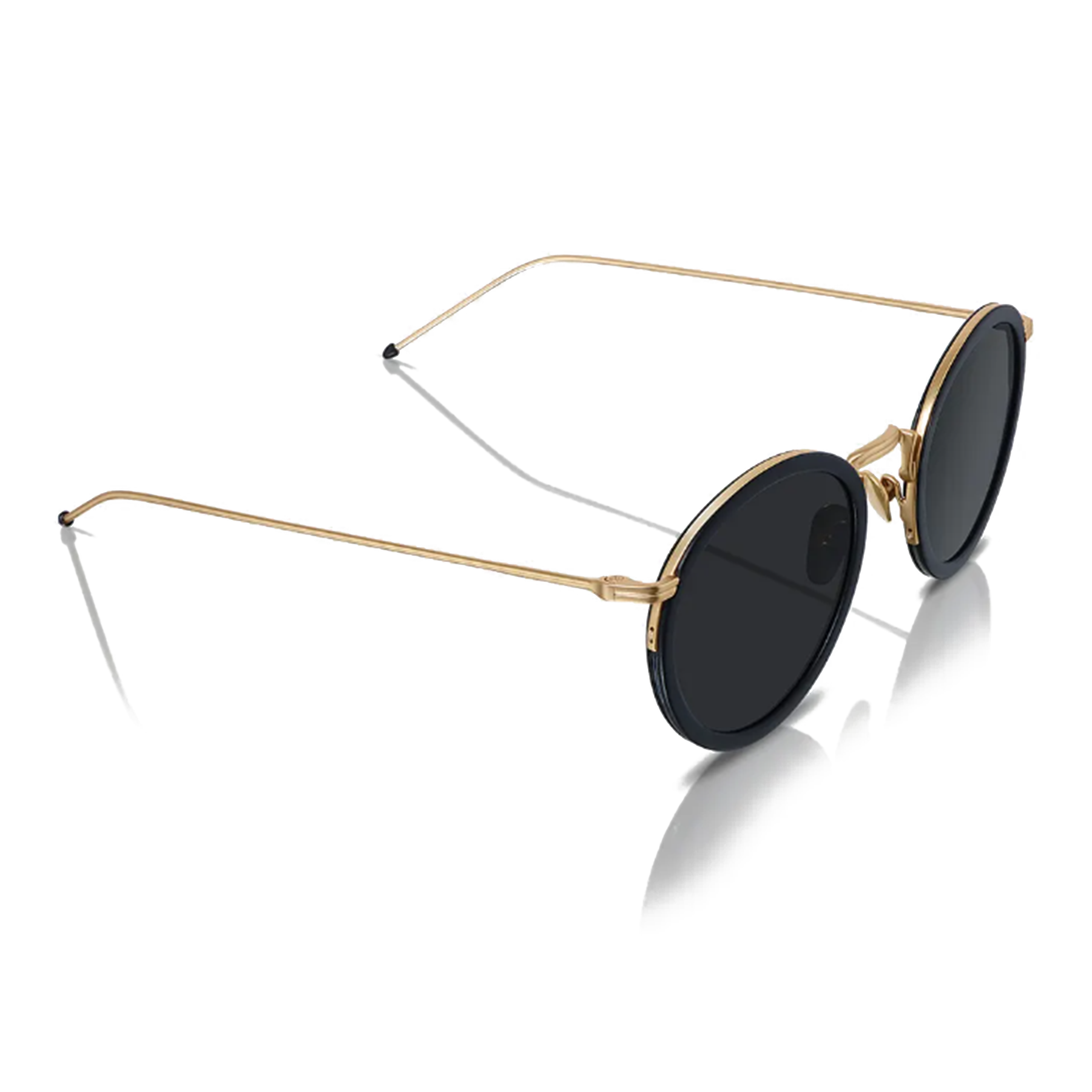 Coco 48mm Round Sunglasses | Black