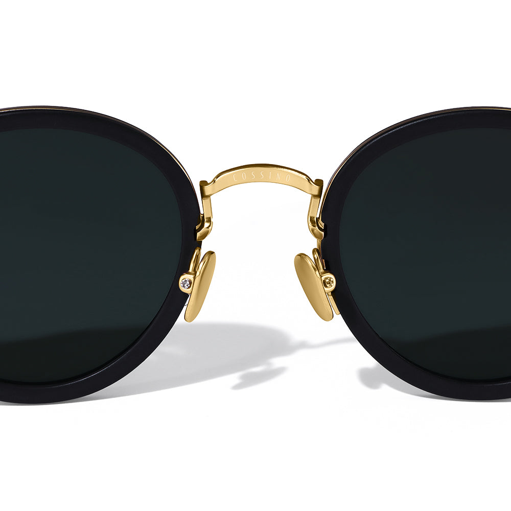 Coco 48mm Round Sunglasses | Black