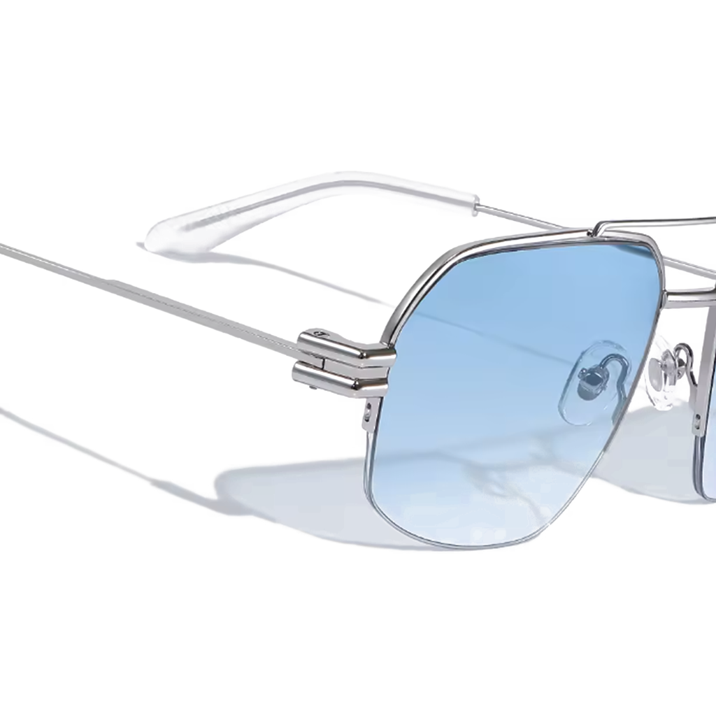 Cossino Sea 56mm Aviator Sunglasses | Blue