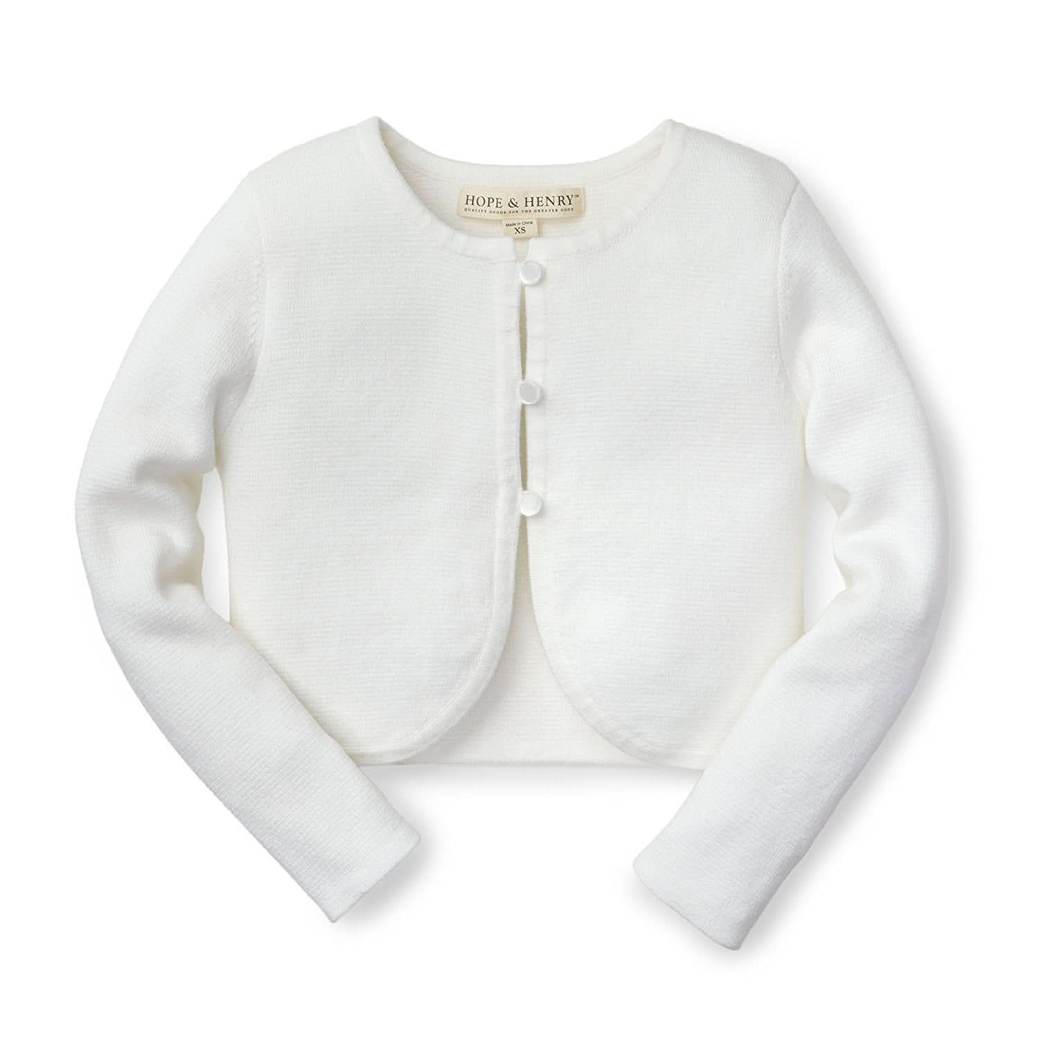 Organic Curved Hem Cardigan