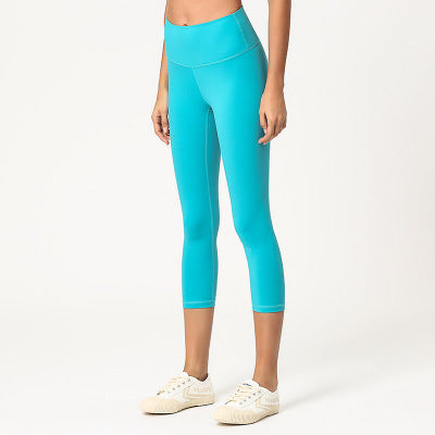 Yoga Capris, Soft Fitness Leggings, Bare Feel Yoga Pants