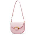 LA FESTIN Small Leather Crossbody Purses For Women - Adjustable Strap Shoulder Purse Designer Handbags Satchel Bags For Women - Pink