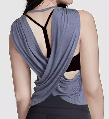 New Women's Sleeveless Workout Tank Top for Yoga & Running