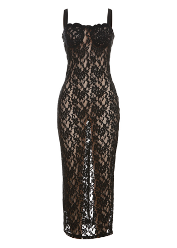 Perspective Dress, Spaghetti Strap Dress, Dress