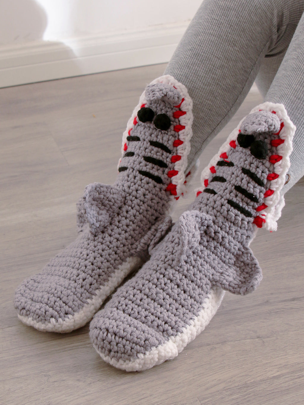 Crochet Animal Floor Socks for Women