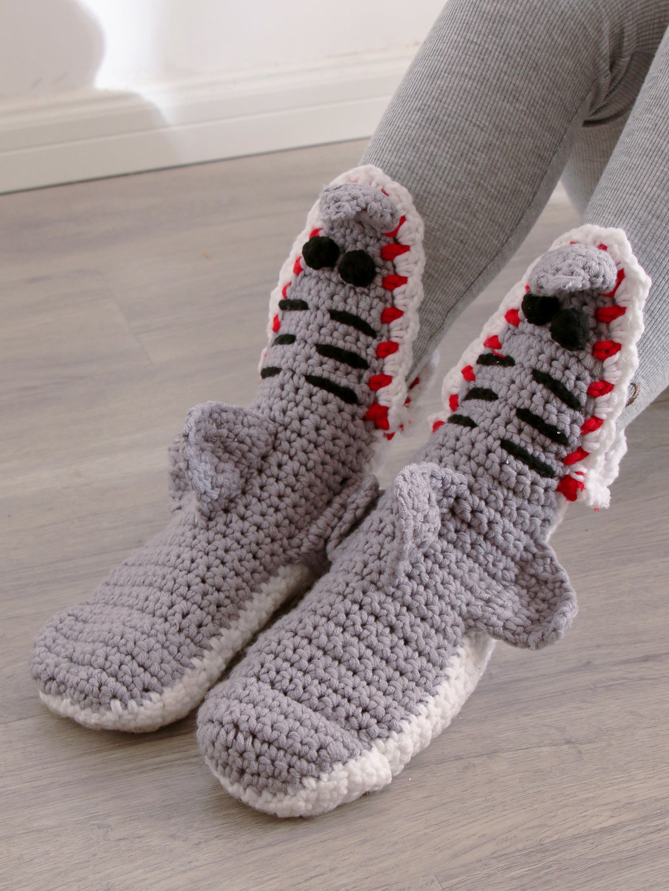 Crochet Animal Floor Socks for Women
