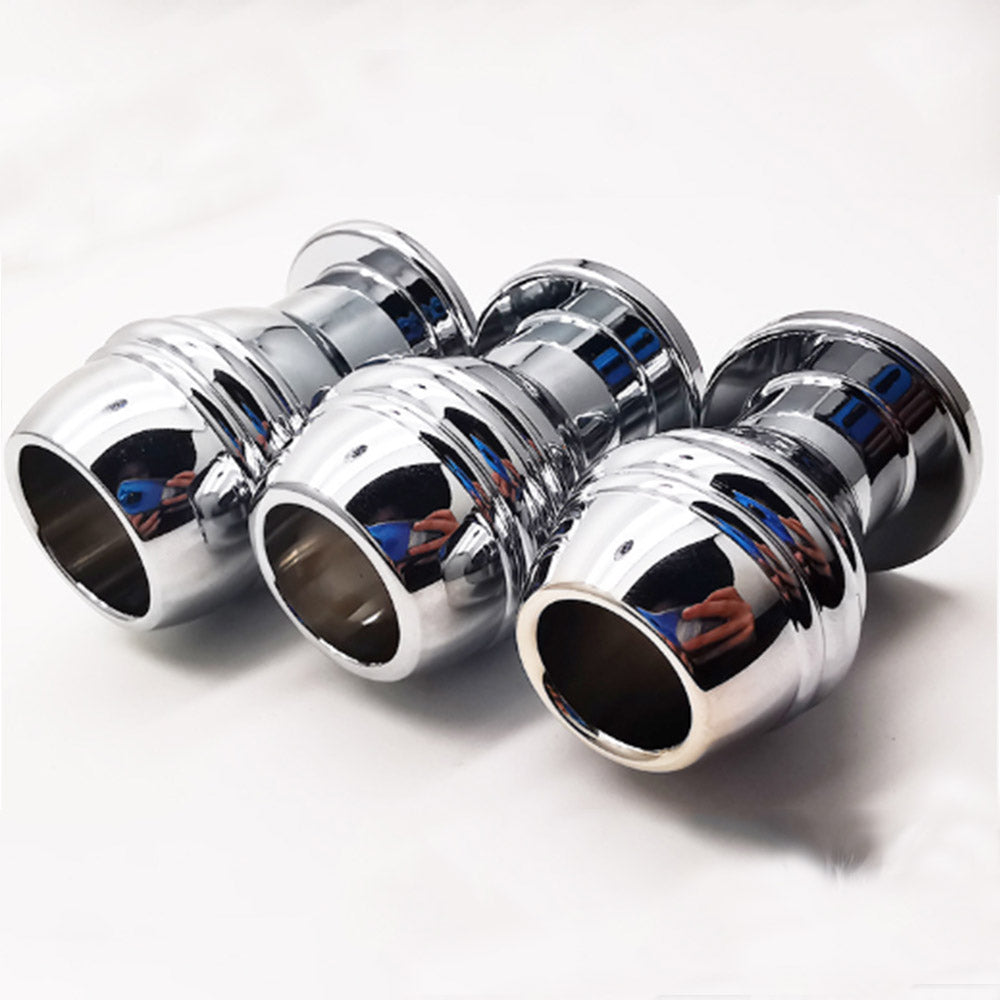 Metal Hollow Anal Plug for Adult Pleasure Use