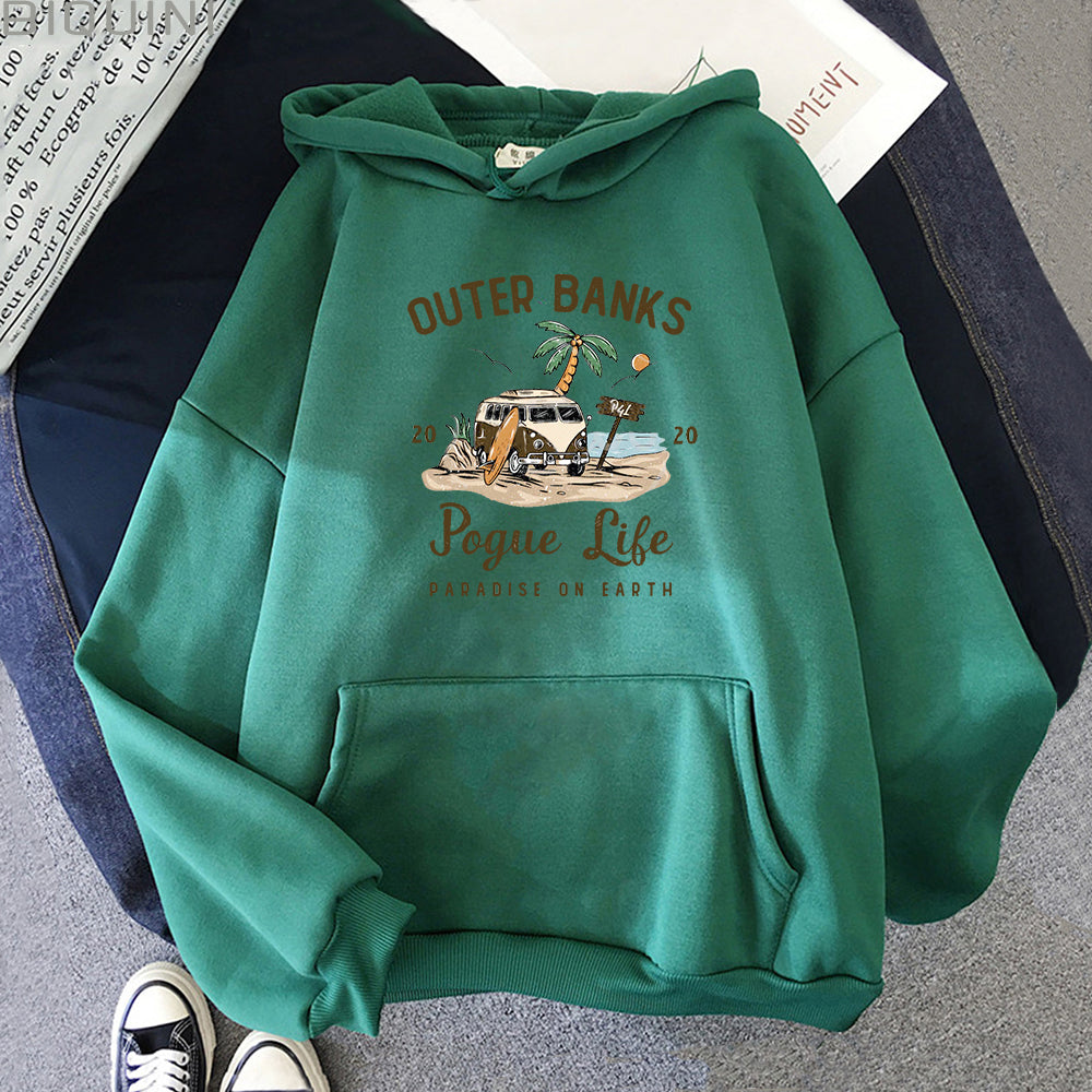 Outer Banks Pogue Life Graphic Hoody for Women
