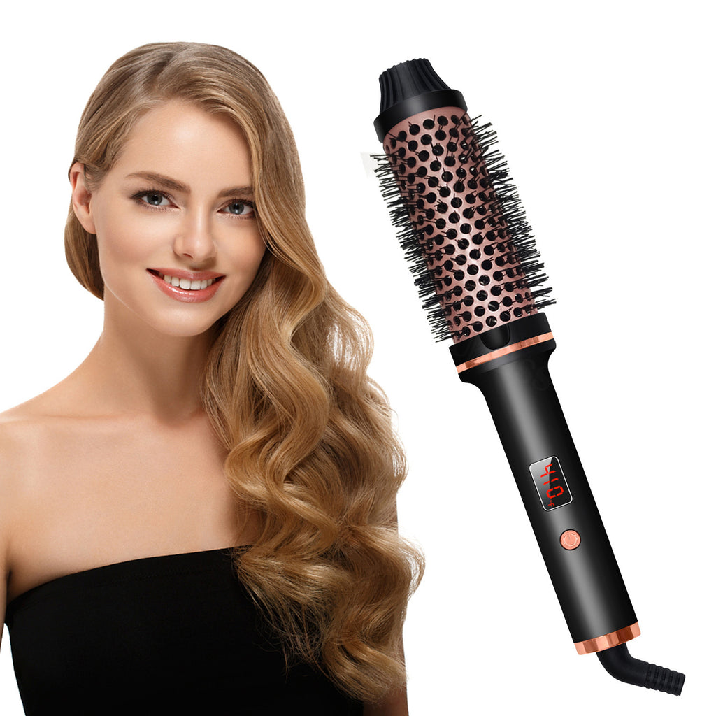 New Multifunctional Hair Curler and Straightener Comb