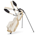 Sunday Golf Loma XL Bag - Lightweight Golf Bag w/Strap and Stand – Easy to Carry Pitch n Putt Golf Bag – Golf Stand Bag for The Driving Range Par 3 and Executive Courses 3.4 pounds (Toasted Almond)