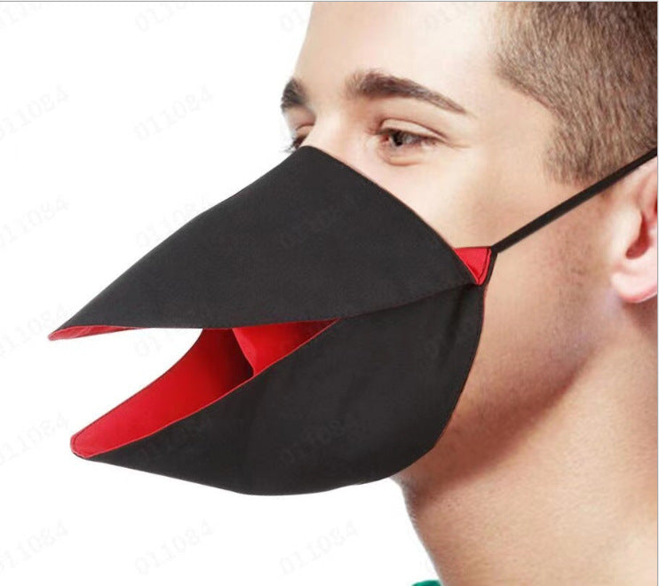 New Bird Beak Mask, Cotton Fabric, Dust-Proof & Breathable