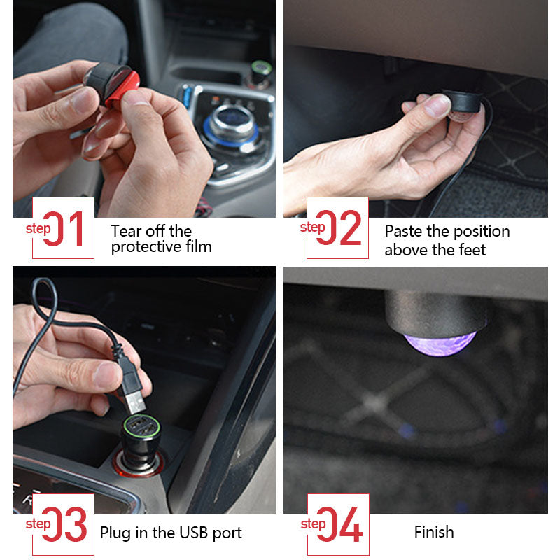 New Starry Atmosphere LED Light Strip with Sound Control