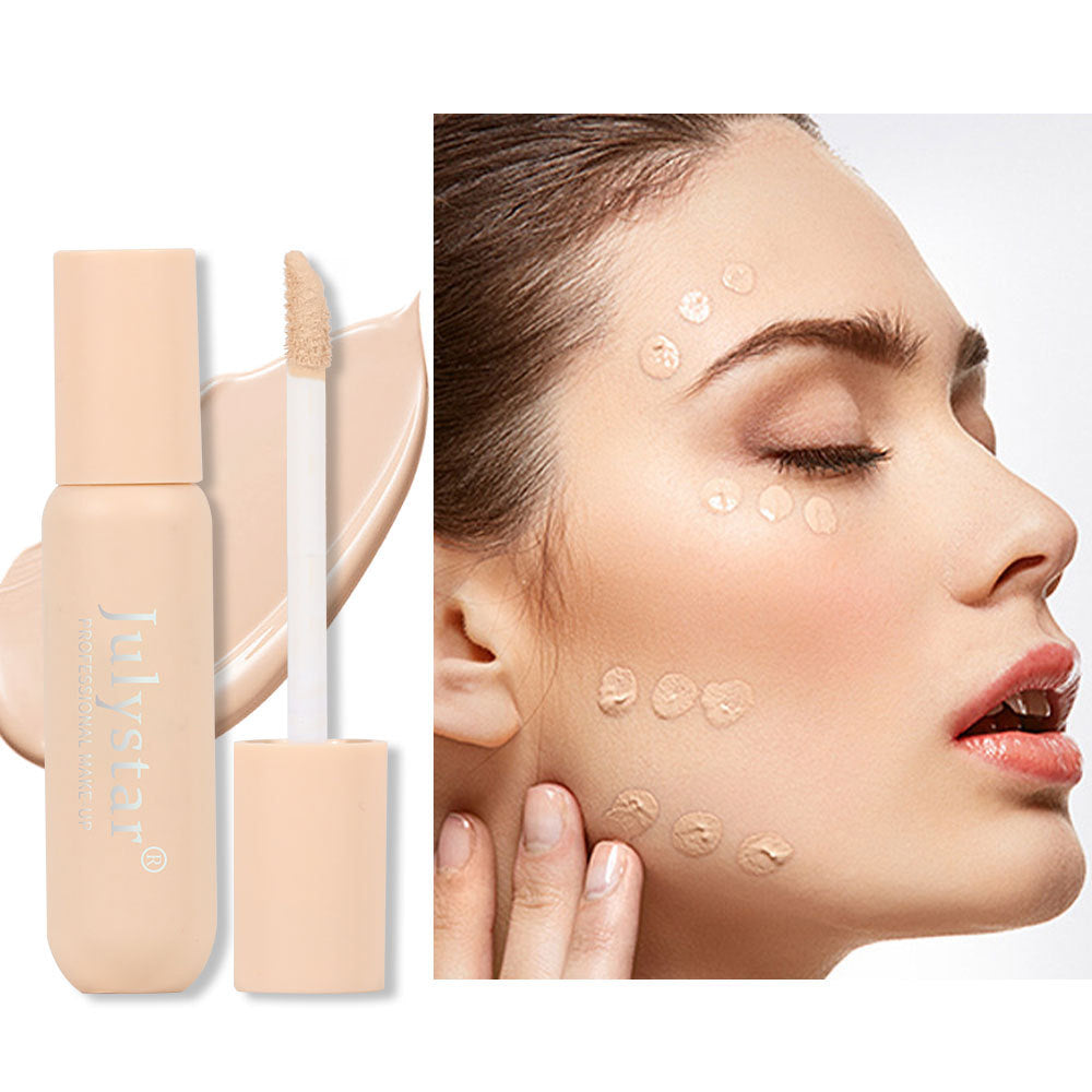 Julystar Full Coverage Liquid Foundation Concealer (6 Colors)
