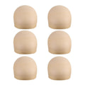 YANTAISIYU 6 Pieces Wig Caps Stocking Wig Cap for Lace Front Wigs Nylon Wig Cap for Women Mesh Wig Cap (Beige)