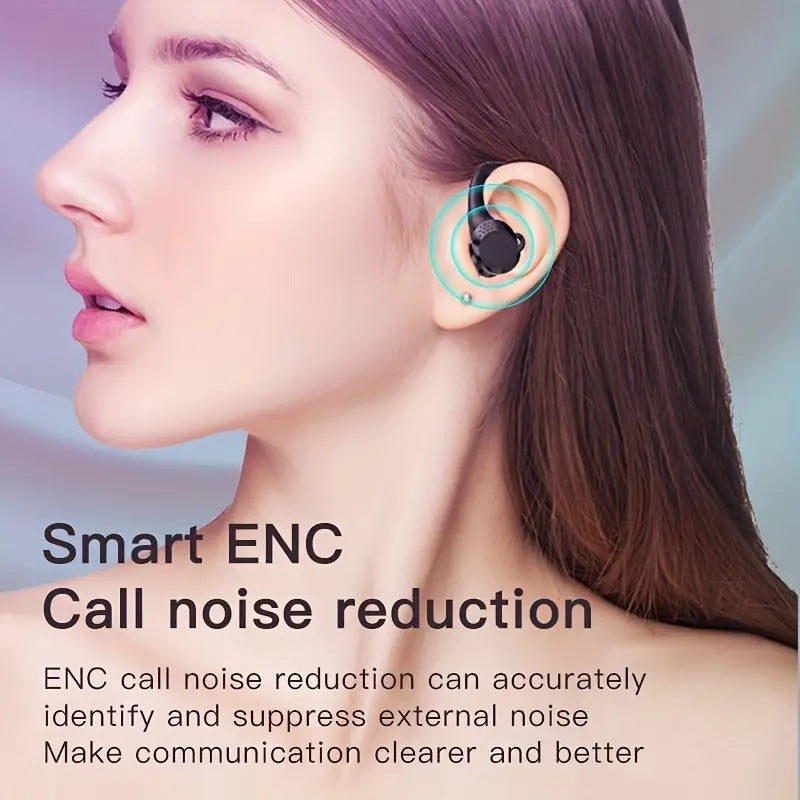 TWS Wireless Bluetooth Earbuds with ENC Noise Reduction