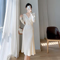 Vintage Knitted Dress for Women