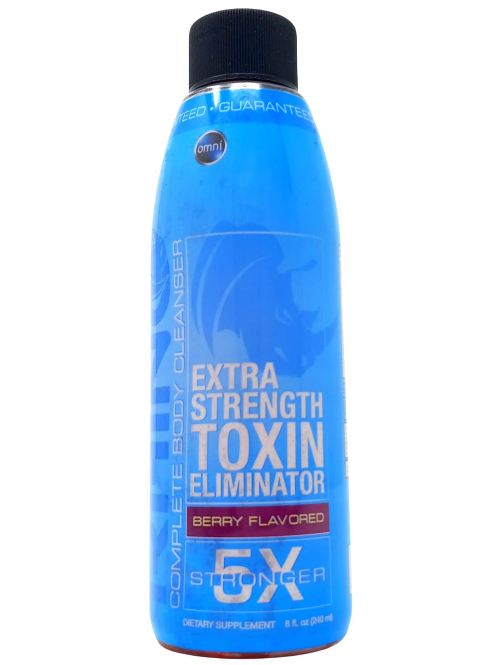 Wellgenix Omni Rhino Detox Drink - Toxin Eliminator - Same Day Cleansing Liquid - Fruit Punch - 8 fl oz (Pack of 1)