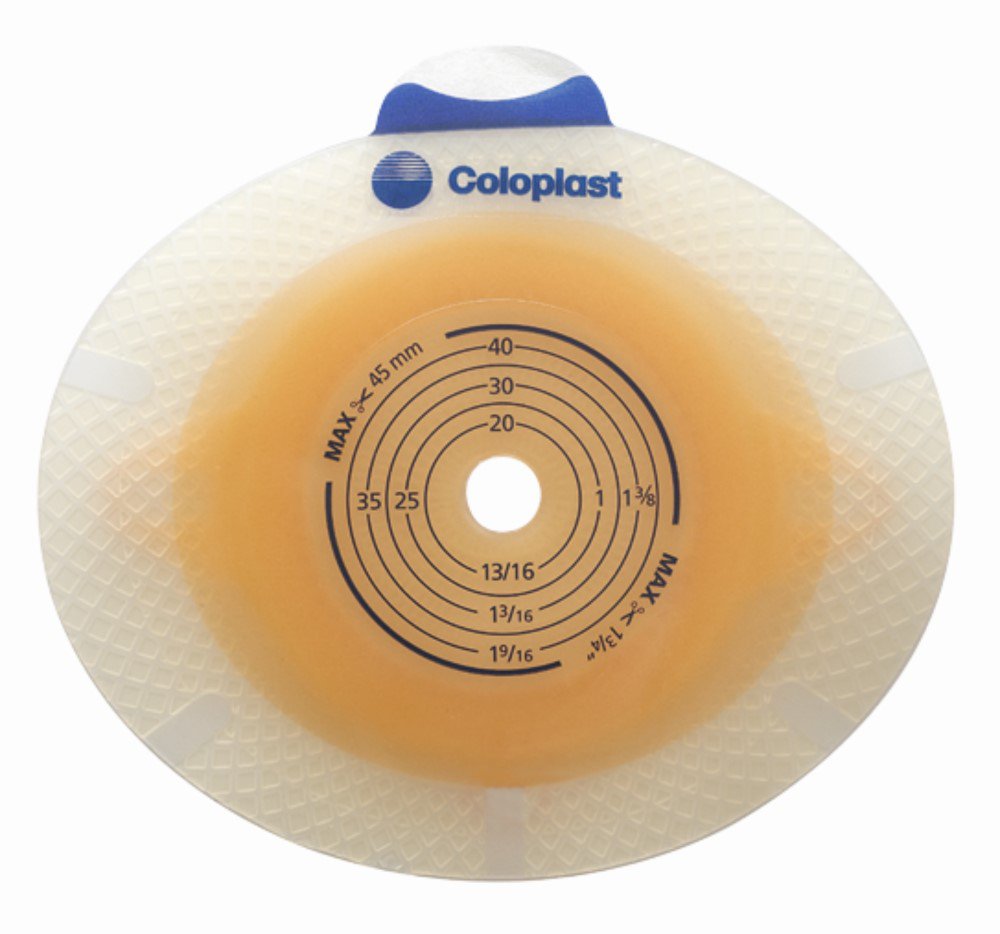 SenSura® Click Convex Light Barrier, Trim to fit 15 – 22 mm Stoma Opening, Green 11011