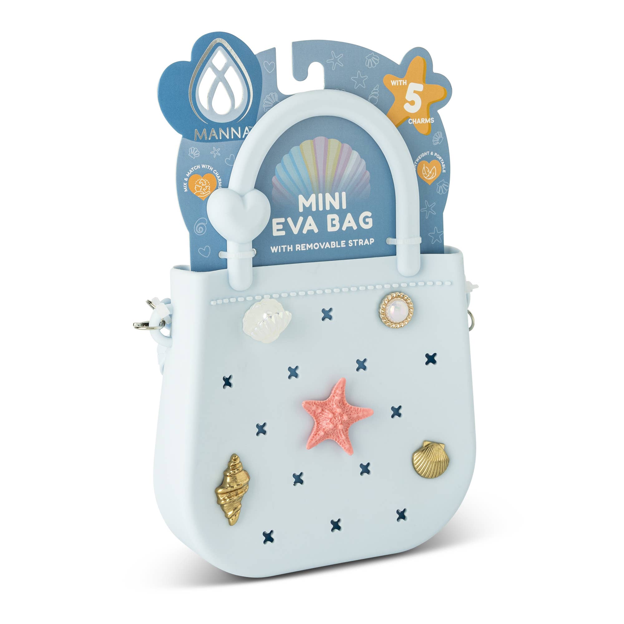 Mini Round EVA Charm Crossbody Bag |