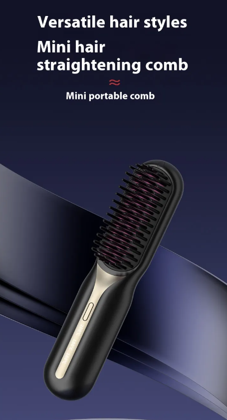 Wireless Charging Hair Straightening Comb
