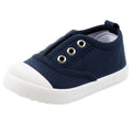 Mzeyapo Toddler Shoes Baby Girl Sneaker Kids Boy Casual Canvas Shoes Slip on Walking Shoes Lightweight(7.5 ToddlerBlue26)