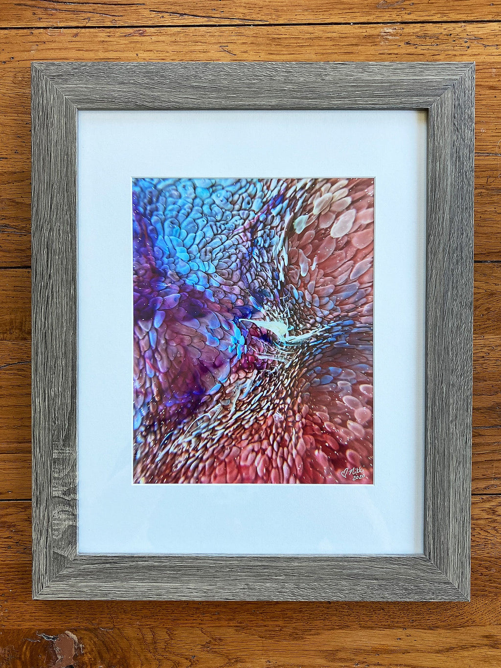 Bespattered Facade 8" x 10" Resin Petri Giclee Print #8