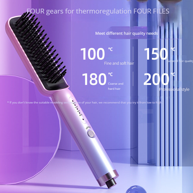 Portable Dual Purpose Hair Straightener with Temperature Control