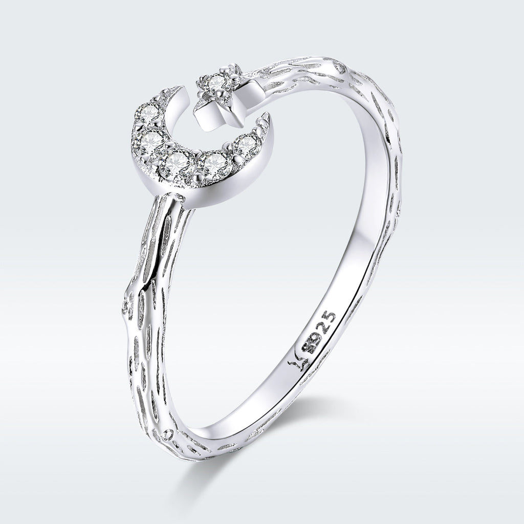 925 Sterling Silver Custom Ring with Pavé Setting CZ