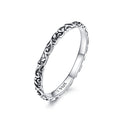 925 Sterling Silver Size 6.0 Ring for Women