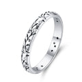 925 Sterling Silver Ring - Size 6.0 - Stylish Minimalist Design for Women