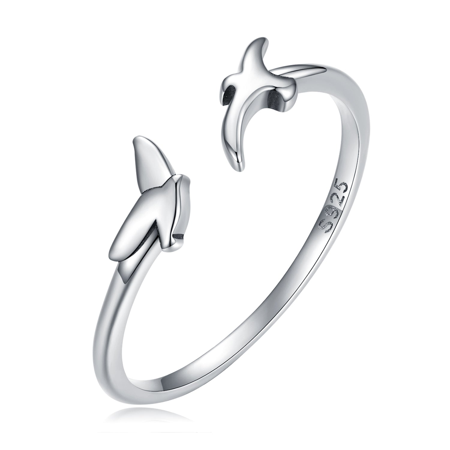 S925 Oxidized Silver 0.15cm Ring