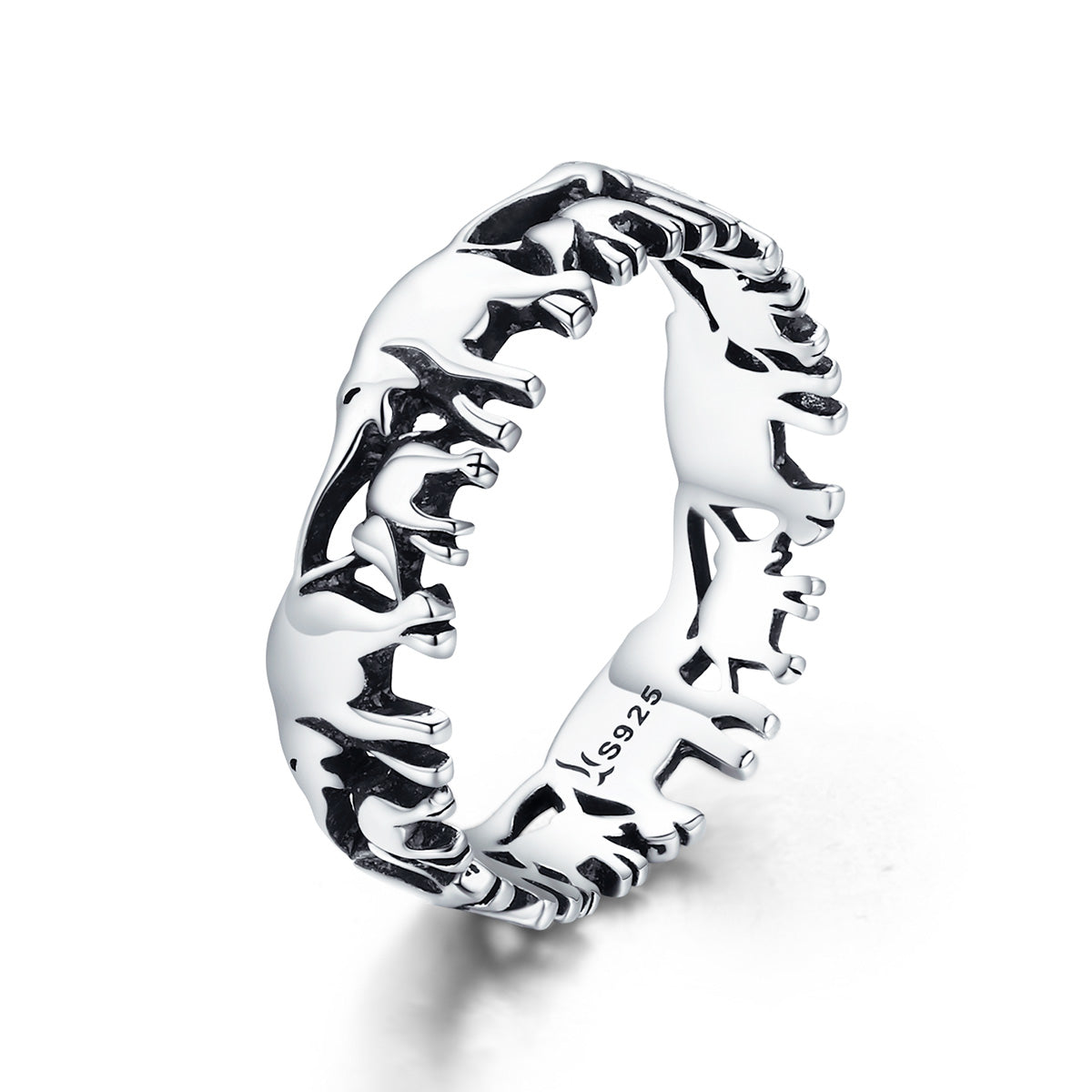 925 Sterling Silver Ring Size 6 for Women